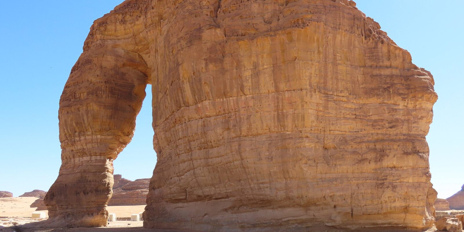 Elephant Rock in AlUla, a key stop once you know how to get to AlUla